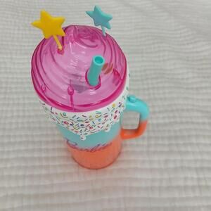 Barbie Pop Reveal Rise & Surprise Container Ice Cream Sundae‎ Float Storage Case